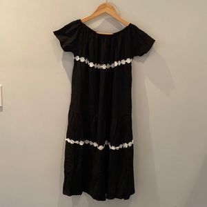 NWT Black off the should dress ladies size small